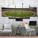 Melbourne Cricket Ground Stadium, Stadium Canvas, Sport Art, Large Canvas, Multi Panels, Canvas Prints Wall Art Decor