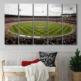 Melbourne Cricket Ground Stadium, Stadium Canvas, Sport Art, Gift for him, Multi Panels B, Canvas Prints Wall Art Decor