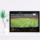 Melbourne Cricket in Australia, Stadium Canvas, Sport Art, Gift for him, Framed Art Prints Wall Art Decor, Framed Picture