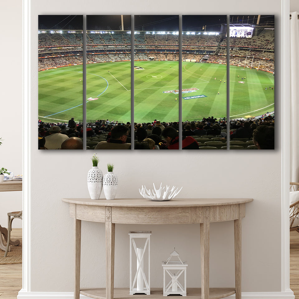 Melbourne Cricket in Australia, Stadium Canvas, Sport Art, Gift for him, Multi Panels B, Canvas Prints Wall Art Decor