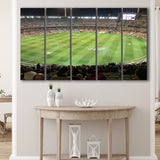 Melbourne Cricket in Australia, Stadium Canvas, Sport Art, Gift for him, Multi Panels B, Canvas Prints Wall Art Decor