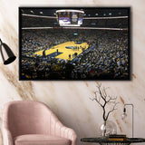 Memphis Grizzlies Stadium Framed Canvas Prints Wall Art Basketball,Sport Stadium Art Prints, Fan Gift