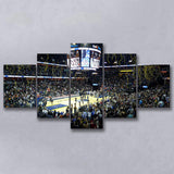 Memphis Grizzlies Stadium Canvas Prints Wall Art Basketball V1,Multi Panels,Sport Stadium Art Prints, Fan Gift