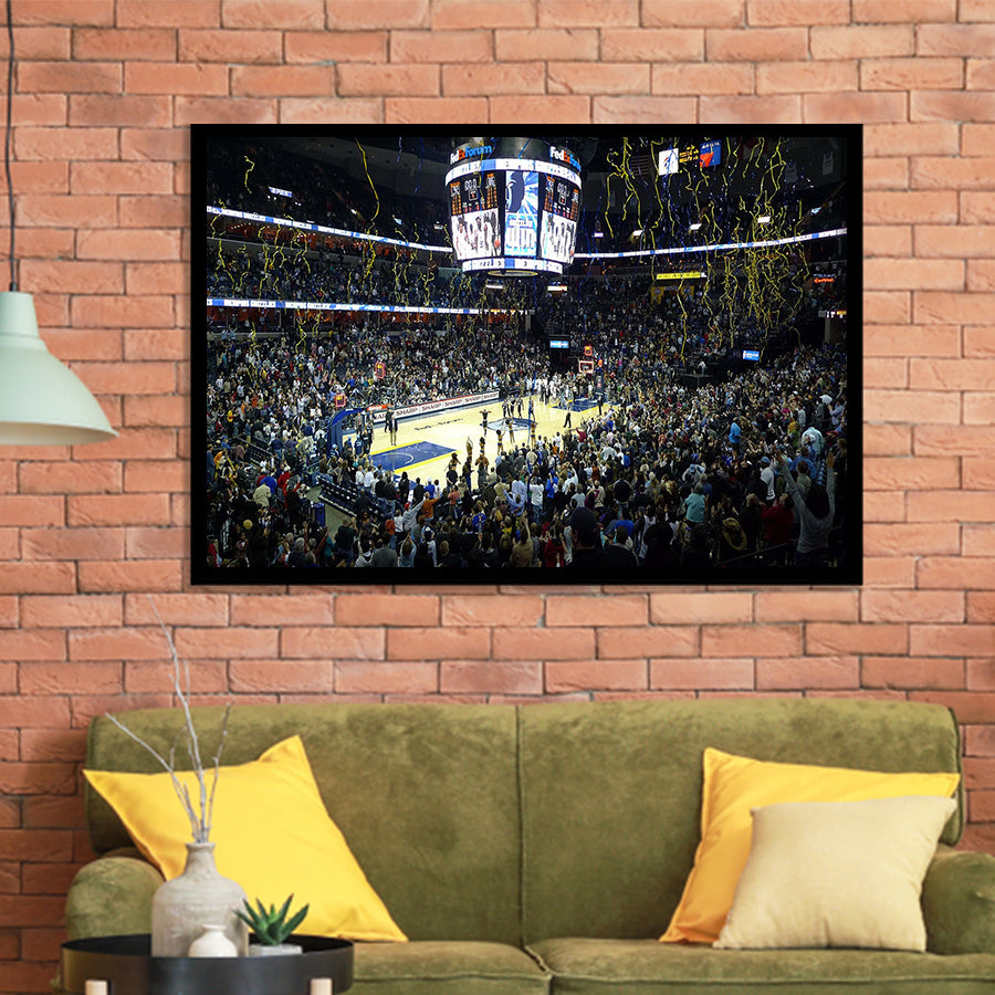 Memphis Grizzlies Stadium Art Prints Wall Art Basketball V1,Sport Stadium Art Prints, Fan Gift, Wall Decor
