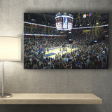 Memphis Grizzlies Stadium Canvas Prints Wall Art Basketball V1,Sport Stadium Art Prints, Fan Gift, Wall Decor