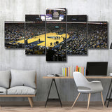 Memphis Grizzlies Stadium Canvas Prints Wall Art Basketball,Multi Panels,Sport Stadium Art Prints, Fan Gift