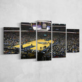 Memphis Grizzlies Stadium Canvas Prints Wall Art Basketball,Multi Panels,Sport Stadium Art Prints, Fan Gift