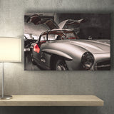 Merbenz 300Sl Hot Car Old Supper Car Canvas Prints Wall Art - Painting Canvas,Wall Decor,Art Print,Home Decor