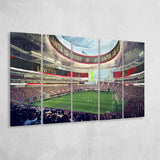 Mercedes Benz Stadium Atlanta, Stadium Canvas, Sport Art, Gift for him, Multi Panels B, Canvas Prints Wall Art Decor