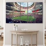 Mercedes Benz Stadium Atlanta, Stadium Canvas, Sport Art, Gift for him, Multi Panels B, Canvas Prints Wall Art Decor