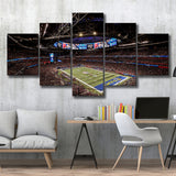 Mercedes Benz Stadium, Stadium Canvas, Sport Art, Large Canvas,V1 Multi Panels, Canvas Prints Wall Art Decor