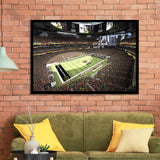 Mercedes Benz Stadium, Stadium Canvas, Sport Art, Gift for him, Framed Art Prints Wall Art Decor, Framed Picture