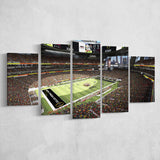 Mercedes Benz Stadium, Stadium Canvas, Sport Art, Large Canvas, Multi Panels, Canvas Prints Wall Art Decor