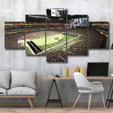 Mercedes Benz Stadium, Stadium Canvas, Sport Art, Large Canvas, Multi Panels, Canvas Prints Wall Art Decor
