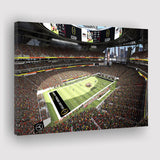 Mercedes Benz Stadium, Stadium Canvas, Sport Art, Gift for him, Fan Gift, Canvas Prints Wall Art Decor
