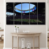 Mercedes Benz Stadium Super Bowl, Stadium Canvas, Sport Art, Gift for him, Multi Panels B, Canvas Prints Wall Art Decor