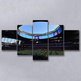 Mercedes Benz Stadium Super Bowl, Stadium Canvas, Sport Art, Large Canvas, Multi Panels, Canvas Prints Wall Art Decor