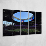 Mercedes Benz Stadium Super Bowl, Stadium Canvas, Sport Art, Gift for him, Multi Panels B, Canvas Prints Wall Art Decor