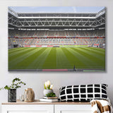 Merkur Spiel Arena, Stadium Canvas, Sport Art, Gift for him, Fan Gift, Canvas Prints Wall Art Decor