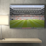 Merkur Spiel Arena, Stadium Canvas, Sport Art, Gift for him, Fan Gift, Canvas Prints Wall Art Decor