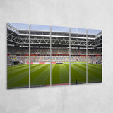 Merkur Spiel Arena, Stadium Canvas, Sport Art, Gift for him, Multi Panels B, Canvas Prints Wall Art Decor