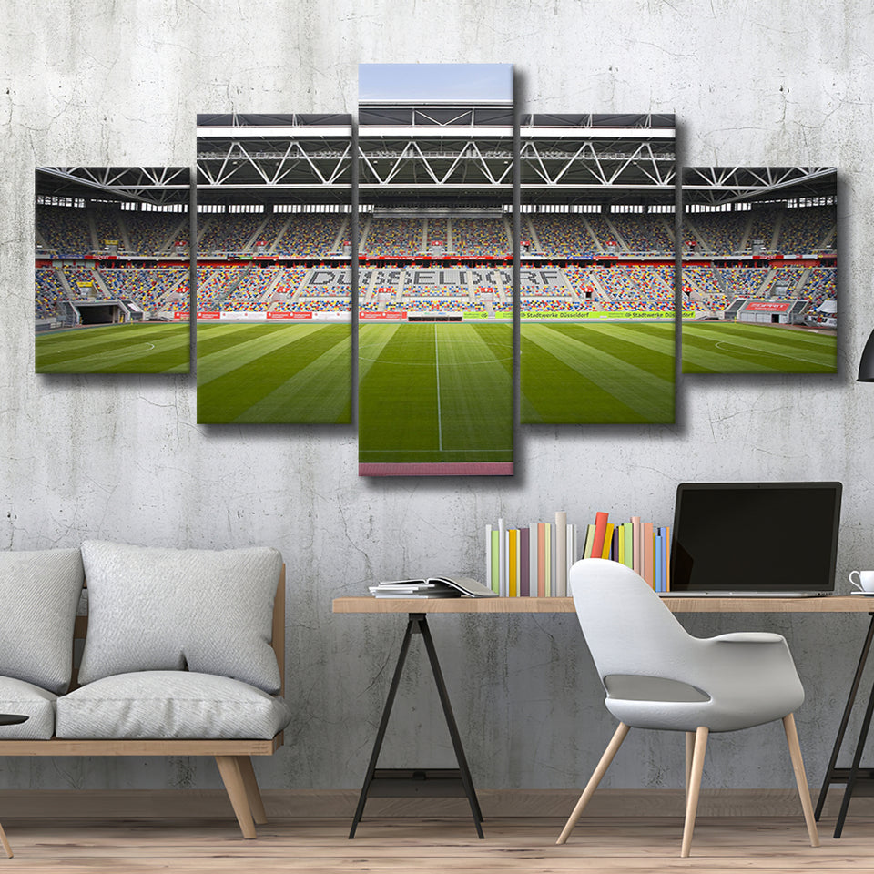 Merkur Spiel Arena, Stadium Canvas, Sport Art, Large Canvas, Multi Panels, Canvas Prints Wall Art Decor