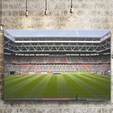 Merkur Spiel Arena, Stadium Canvas, Sport Art, Gift for him, Fan Gift, Canvas Prints Wall Art Decor