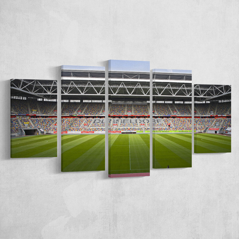 Merkur Spiel Arena, Stadium Canvas, Sport Art, Large Canvas, Multi Panels, Canvas Prints Wall Art Decor