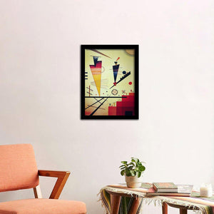 Merry Structure by Wassily Kandinsky - Art Print, Frame Art, Painting Art - Unixcanvas