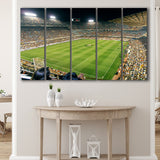 Mestalla Stadium, Stadium Canvas, Sport Art, Gift for him, Multi Panels B, Canvas Prints Wall Art Decor
