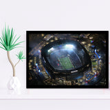 MetLife Stadium, Stadium Canvas, Sport Art, Gift for him, Framed Art Prints Wall Art Decor, Framed Picture