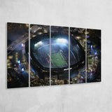 MetLife Stadium, Stadium Canvas, Sport Art, Gift for him, Multi Panels B, Canvas Prints Wall Art Decor