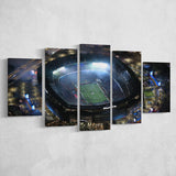 MetLife Stadium, Stadium Canvas, Sport Art, Large Canvas, Multi Panels, Canvas Prints Wall Art Decor