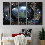 MetLife Stadium, Stadium Canvas, Sport Art, Gift for him, Multi Panels B, Canvas Prints Wall Art Decor