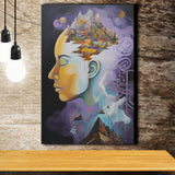 Metaphysical Meaning Acrylic Painting, Painting Art, Canvas Prints Wall Art Home Decor