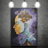 Metaphysical Meaning Acrylic Painting, Painting Art, Canvas Prints Wall Art Home Decor