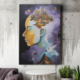 Metaphysical Meaning Acrylic Painting, Painting Art, Canvas Prints Wall Art Home Decor