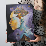 Metaphysical Meaning Acrylic Painting, Painting Art, Canvas Prints Wall Art Home Decor