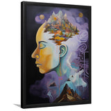 Metaphysical Meaning Acrylic Painting, Painting Art, Framed Art Prints Wall Decor