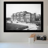 Metropolitan Museum Of Art Black And White Print Framed Art Prints, Wall Art,Home Decor,Framed Picture