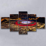 Metropolitano Stadium Aerial View, Stadium Canvas, Sport Art, Large Canvas, Multi Panels, Canvas Prints Wall Art Decor