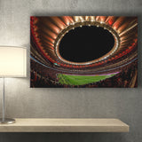 Metropolitano Stadium, Stadium Canvas, Sport Art, Gift for him, Fan Gift, Canvas Prints Wall Art Decor