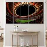 Metropolitano Stadium, Stadium Canvas, Sport Art, Gift for him, Multi Panels B, Canvas Prints Wall Art Decor