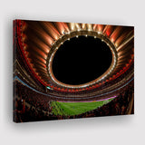 Metropolitano Stadium, Stadium Canvas, Sport Art, Gift for him, Fan Gift, Canvas Prints Wall Art Decor