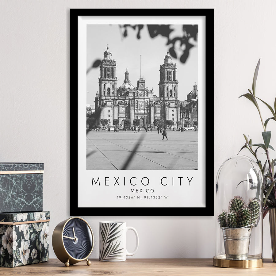 Mexico City Mexico Travel Lovers Framed Art Prints Wall Art Decor, Framed Picture