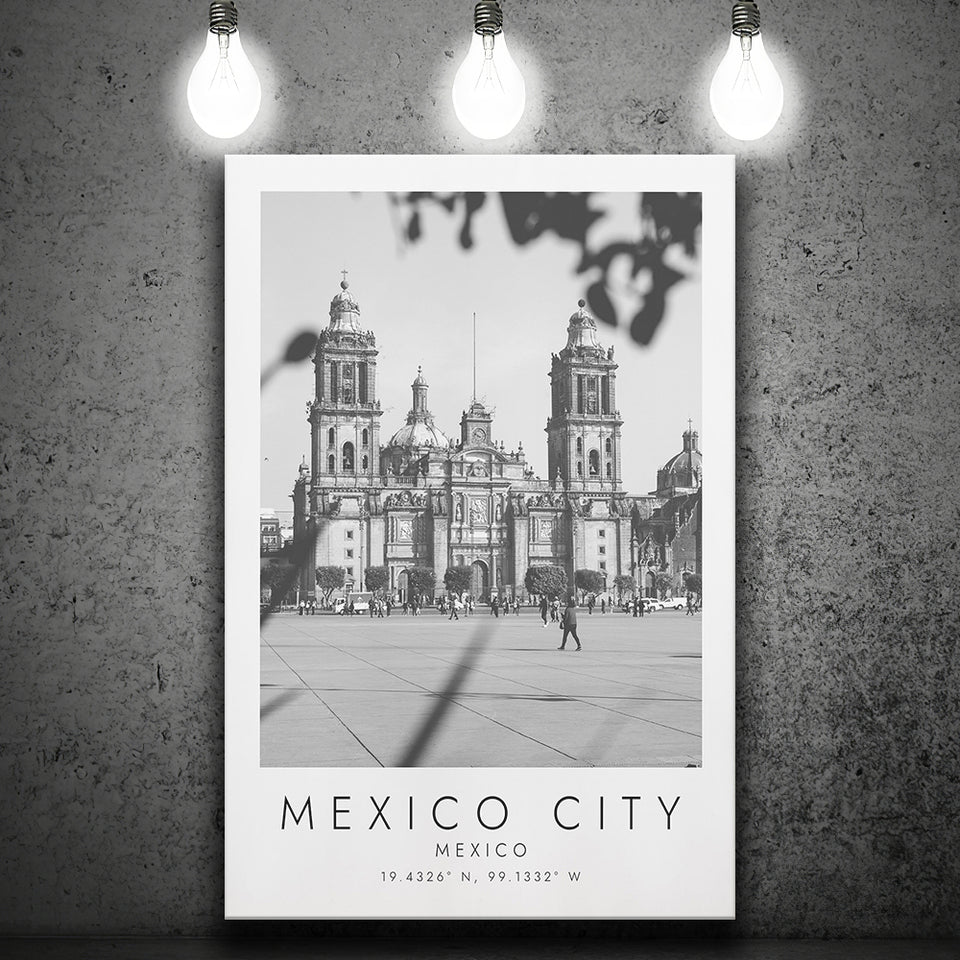 Mexico City Mexico Travel Lovers Canvas Prints Wall Art Home Decor
