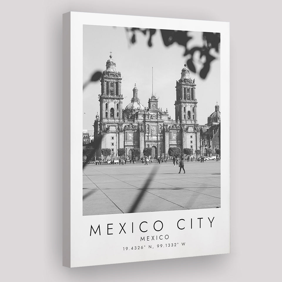 Mexico City Mexico Travel Lovers Canvas Prints Wall Art Home Decor