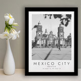 Mexico City Mexico Travel Lovers Framed Art Prints Wall Art Decor, Framed Picture