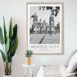 Mexico City Mexico Travel Lovers Framed Canvas Prints Wall Art Home Decor, Floating Frame