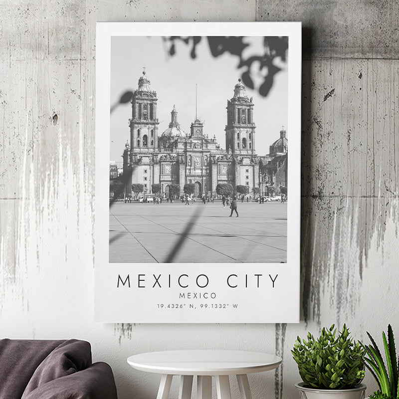 Mexico City Mexico Travel Lovers Canvas Prints Wall Art Home Decor